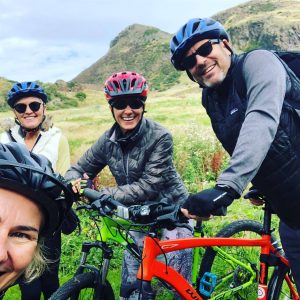 C. The History (E-bike around Arthur's Seat)